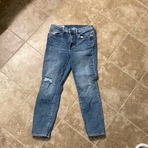 Women’s Gap Jeans tru skinny ankle mid rise 29/8r